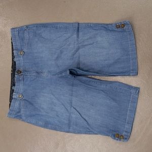 cj banks Comfort Waist Blue Jean Pedal Pushers